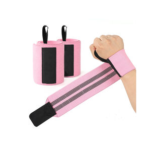 ผ้าพันข้อมือนีโอพรีนสำหรับยกน้ำหนักเพาเวอร์ลิฟติ้ง - ระบายอากาศได้ดี ปรับระดับได้ รองรับข้อมือได้ทุกเพศ  OEM ปรับแต่งได้ - Product Image 1