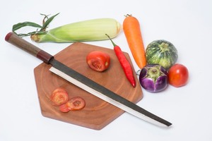 Cuchillo japonés Sashimi largo de Chef forjado a mano, precio completo de Vietnam - Product Image 6
