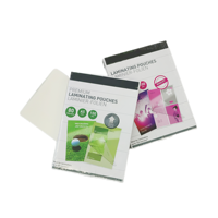 Film de plastification thermique antistatique mat pour cartes d'identité, format A4, pochettes de plastification