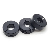 Fabrication OEM ODM 4 8 12 25 mm Collier d'arbre en acier Type ouvert de colliers fendus en acier inoxydable Collier d'arbre à dégagement rapide