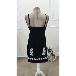 Vestido Mini Estampado Casual de Tirantes Finos y Cuello en V para Mujer de Jane's, Tela Jersey Fina Sin Forro, Tallas para Adultos S-3XL - Product Image 5