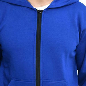 Ensemble pantalon de survêtement et sweat à capuche unisexe Vêtements de sport pour hommes Conception personnalisée pour hommes Survêtements de jogging Couleur bleue - Product Image 5