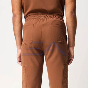Pantalones Médicos Profesionales de Pierna Recta para Hombre, Fabricados por el Mejor Fabricante, Algodón/Poliéster de Alta Calidad, Venta al por Mayor y Personalizables - Product Image 5