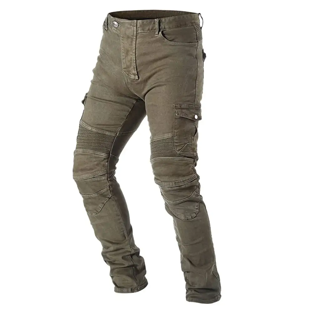 Jeans de protection de moto de haute qualité, Design personnalisé de course de moto, pantalon de taille sur mesure
