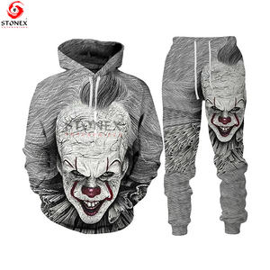 ชุดวอร์มผ้าคอตตอนพิมพ์ลายสำหรับผู้ชายชุดวอร์มผ้าคอตตอนพิมพ์ลาย2025สำหรับฤดูหนาว - Product Image 2