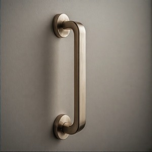 EmberTurn Tirador de puerta moderno Tirador de puerta de latón Premium para puertas interiores y exteriores Herrajes de tirador de diseñador de lujo - Product Image 2