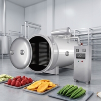 Lyophilisateur industriel pour fruits et légumes, conception modulaire, machine de séchage sous vide pour café et lait lyophilisés