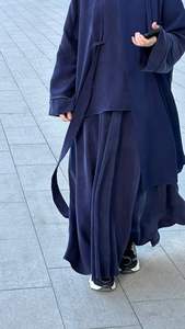 KAOPU ZA Falda Midi de Georgette Vintage para Mujer, Transpirable, Elástica, Natural, Todas las Tallas, Tejida, Ecológica - Product Image 5