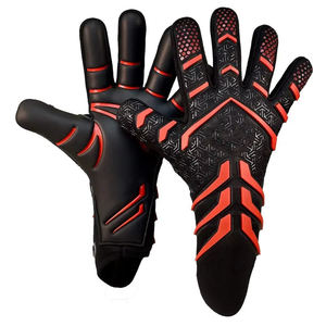 Gants de gardien de but professionnels en PU antidérapants avec fermeture à scratch, tailles personnalisées pour le football - Product Image 2