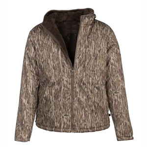 Blouson bombardier matelassé uni pour homme, coupe droite, écologique, respirant, thermique, tactique, pour l'hiver, en gros - Product Image 2