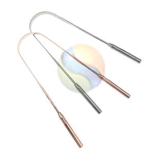 Raspador de Lengua de Cobre Premium, Limpiador Bucal Natural, Raspador de Lengua de Cobre Puro para el Cuidado Bucal, Herramienta para Eliminar el Mal Aliento - Product Image 5