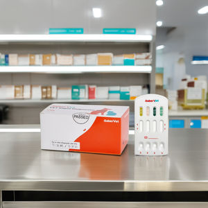 <span class=keywords><strong>Kit</strong></span> de <span class=keywords><strong>test</strong></span> rapide combiné du virus de la maladie de Carré/<span class=keywords><strong>parvovirus</strong></span>/coronavirus/antigène de Giardia OEM de diagnostic vétérinaire pour CDV/CPV/CCV/GIA - Product Image 3