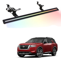 Kit de marchepieds électriques durables pour Nissan Pathfinder, ajustement personnalisé, en aluminium et plastique, étanche IPX67, sport