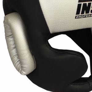 Protector de Cabeza de Boxeo Profesional de Piel Sintética PU, Ligero y Personalizable, con Velcro Grande, para Entrenamiento de Boxeo para Adultos, el Mejor Equipo de Protección para la Cabeza - Product Image 4