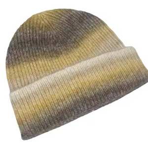 Meilleure vente 100% bonnet en laine unisexe chaud de haute qualité avec logo personnalisé couleur unie brodé serviette conception dernier numéro - Product Image 5