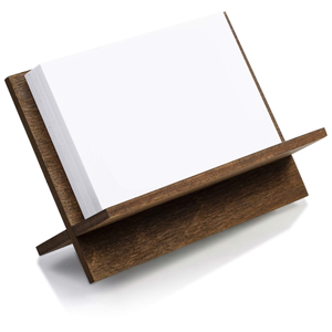 Tarjetero de Madera para Escritorio, Oficina u Hogar, con Compartimentos para Tarjetas y Billetera, Diseño Fabuloso, Precio Económico - Product Image 6