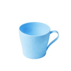 200ml Reusable Plastic Mug Bulk Embossed Fish Drinking Cup with Handle Shatterproof Canteen Food Stall Family <b>Kitchen</b> Mug - Product Image 4