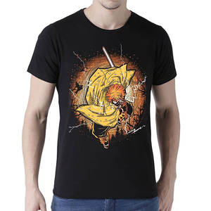 Camiseta Casual de Manga Corta para Hombre, Corte Holgado, 100% Algodón, Personalizada con Serigrafía, Estilo Hip Hop Urbano, Logotipo OEM - Product Image 1