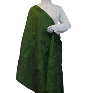 Haute qualité coton Kantha brodé réversible soie étole femmes fabriqué à la main confort dernière conception haut confort prix Long - Product Image 4