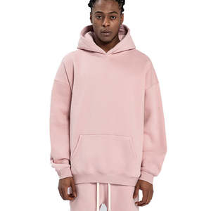 Meilleur sweat à capuche avec poche kangourou lavé vintage Logo personnalisé et impression Lavage à l'acide Poids lourd 100% Coton Hiver - Product Image 4