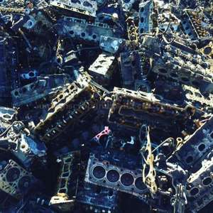 Chatarra de bloque de motor de coche de aluminio 99% usado al por mayor - Product Image 3