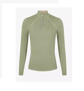 Camiseta de equitación para mujer, capa Base de equitación, camisetas térmicas atléticas de manga larga para montar a caballo, ropa a caballo - Product Image 2