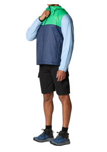 เสื้อกันลมใส่เดินกันลมกันน้ำมีซิปด้านหน้าผ้าคอตตอนปักโลโก้ตามสั่งระบายอากาศได้อย่างรวดเร็ว - Product Image 3