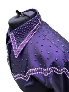 Chemise de spectacle de plaisir western rétro personnalisée chemise de rail de reine de rodéo pour les vêtements d'équitation des femmes - Product Image 3