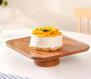 Soporte de pastel de tres niveles de lujo con perfecto para la decoración festiva y diaria soporte de pastel decoración del hogar madera para servir soporte de pastel - Product Image 4