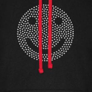 Sweats à capuche personnalisés avec broderie d'appliques Sweats à capuche streetwear en polaire avec strass pour hommes - Product Image 6