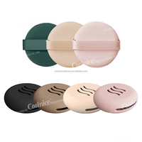 Vente en gros, 12 pièces, poudre Ultra douce, éponge de maquillage, poudre minérale, humide, sec