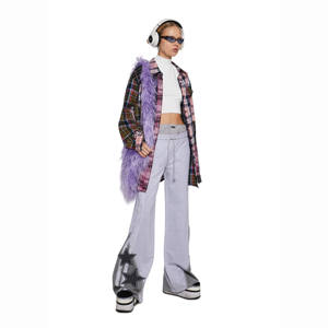 Pantalon de jogging décontracté pour homme en coton, coupe droite, taille mi-haute à double ceinture, imprimé personnalisé, léger, respirant, avec cordon de serrage - Product Image 1