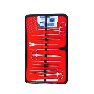 Instrumental Quirúrgico para Ombligo NSL-HZ-2386, Kit de Disección Manual, 3 Instrumentos de Acero Inoxidable para Cráneo, Instrumental Quirúrgico Dental con Certificación CE - Product Image 6