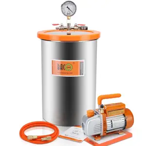 5 Gallon Vacuümkamerkit 3.6cfm 1 Stage Vacuümpomp Hvac