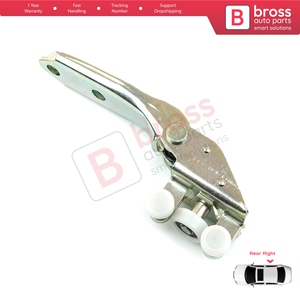 BDP24 Right Side Rear Sliding Door Middle <b>Roller</b> Guide Hinge for Transporter T4 Caravelle Multivan 1990-2003 701843336A - Product Image 4