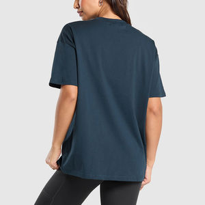 Conjuntos cortos de estilo sólido informales para mujer personalizados, chándal con camiseta, traje de jogging y pantalones cortos, ropa - Product Image 2