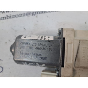 MOTOR ELÉCTRICO PARA VENTANA DELANTERA IZQUIERDA AUDI A4 Sedán 8K0959801A CAGA (07>10) - Product Image 5