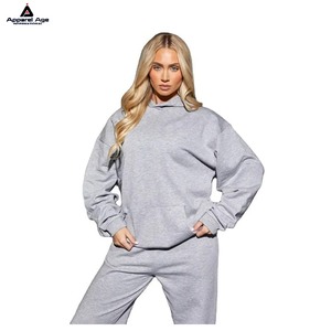 ชุดวอร์มมีฮู้ดสำหรับฤดูหนาว ปี 2025 แบบยูนิเซ็กซ์ สำหรับผู้หญิง ขายส่ง รับทำโลโก้ ชุดสเวตสูทแบบเรียบ ระบายอากาศได้ดี เป็นมิตรกับสิ่งแวดล้อม - Product Image 3