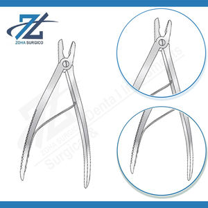 Rongeur articulaire pour os, 190 mm de long, droit, morsure de 4 mm, instruments chirurgicaux manuels en acier inoxydable, fabricant pakistanais, certifié CE - Product Image 3