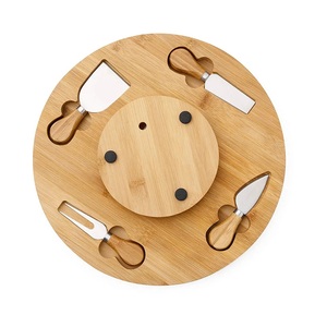 Juego de espátula y pelador para pizza de madera natural de calidad con mango plegable, apto para horno y lavavajillas - Product Image 3