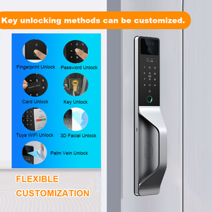 Cerradura Inteligente Automática para Puertas de Madera con Control Remoto AIEN TUYA, Videoportero, Almacenamiento en la Nube, Reconocimiento Facial y de Venas Palmares - Product Image 2