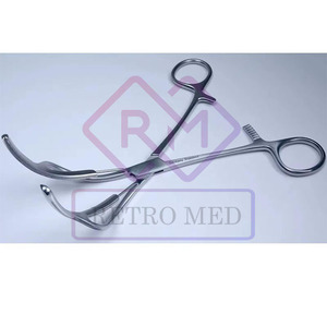 Pinzas para hígado Acero inoxidable Quirúrgico Premium Instrumentos quirúrgicos de acero inoxidable Base de instrumentos quirúrgicos POR INSTRUMENTOS MEDICAB - Product Image 2