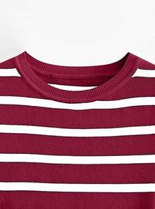 Ropa de verano de alta calidad, camiseta sin mangas recortada a rayas de Color sólido, camiseta recortada de talla grande para entrenamiento, camiseta ajustada transpirable - Product Image 4