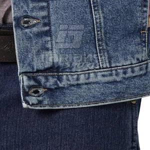 Veste d'hiver en jean pour homme avec logo personnalisé, prix bas, haute qualité, taille plus, veste d'hiver en jean personnalisée pour homme - Product Image 6