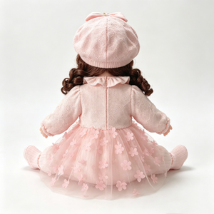 Customized Musical reborn plush <b>doll</b>, singing soft‑body rag <b>doll</b>, musical cloth reborn baby <b>doll</b>, interactive girl <b>play</b> <b>doll</b> - Product Image 3