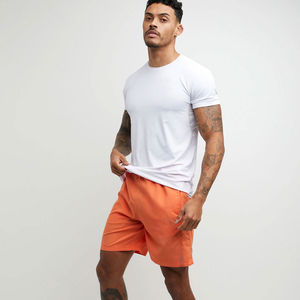 Venta al por mayor verano gimnasio camisetas de alta calidad de secado rápido Fitness Casual manga corta Top para hombre diseño en blanco camiseta - Product Image 6