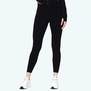 Taille moyenne en gros sur mesure Sport Leggings bout à bout femmes Sexy écologique séchage rapide sans couture pantalon serré Leggings de Yoga - Product Image 6