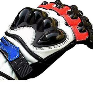 Guantes transpirables de cuero de motocicleta Retro de piel de oveja de alta calidad para guantes de carreras - Product Image 6