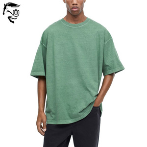 Camiseta de lavado ácido para hombre transpirable y de secado rápido a la venta/Camiseta de lavado ácido para hombre de uso informal y al aire libre - Product Image 1