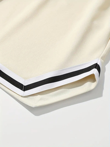 Pantalones cortos de gimnasio de fitness profesionales OEM de alta calidad de malla de talla grande de secado rápido personalizado para correr hombres cortos de lona informal transpirable - Product Image 3